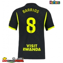 Camisa de Futebol Atletico Madrid Pablo Barrios #8 Equipamento Secundário 2026-27 Manga Curta
